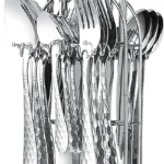 24-piece stainless steel flatware set